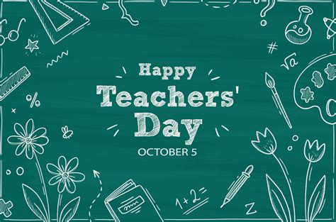 Free vector hand drawn teachers' day background 27525969 Vector Art at ...