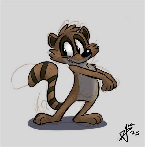 Rigby by blondiemutt on DeviantArt