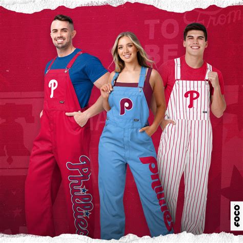 FOCO USA Launching New Set of Iconic Philadelphia Phillies Overalls ...