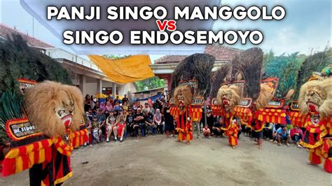 Horeg Lur Solah Barongan Reog Panji Singo Manggolo Vs Singo