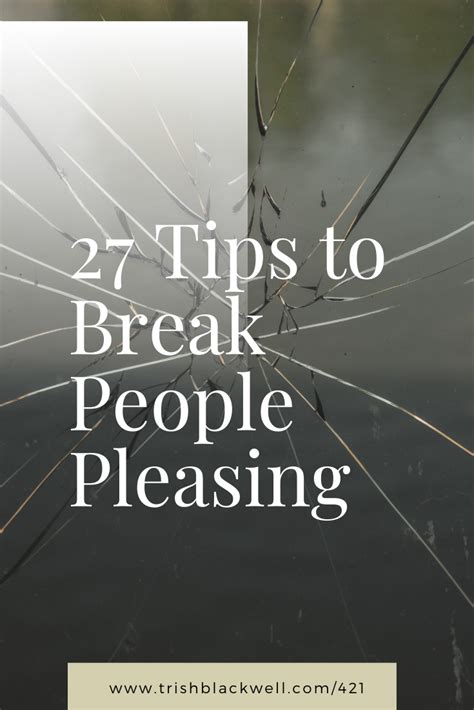 421 27 Ways To Stop Being A People Pleaser Trish Blackwell Self