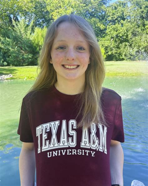 Texas Aandm Gets Verbal From In State Breaststroker Ella Mcwhorter 2026