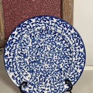 Country Time Blue By Royal Majestic Blue Splatter Stoneware Dinner