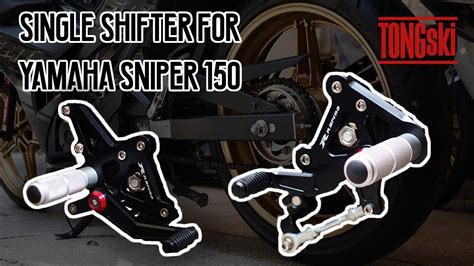 Rapido Single Shifter Installed In Sniper 150 Yamaha Sniper 150