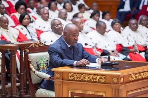 Gabon La Cour Constitutionnelle A Pr T Serment Devant Ali Bongo