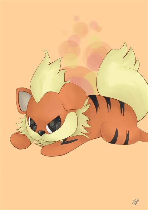 Growlithe by Kingeth on DeviantArt