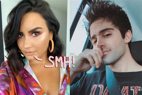 Demi Lovato Is Completely Embarrassed By Max Ehrich As The Actor Claims He S Still Being