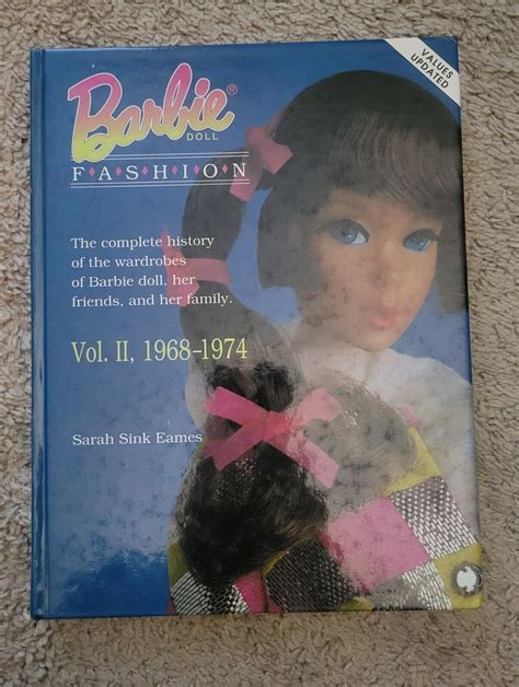 Barbie Fashion Vol II 1968 1974 Book MOD Hardcover By Sarah Sink