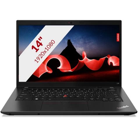 Lenovo ThinkPad L14 Gen 4 (21H5001MMH) 14" laptop Zwart | Ryzen 7 7730U ...