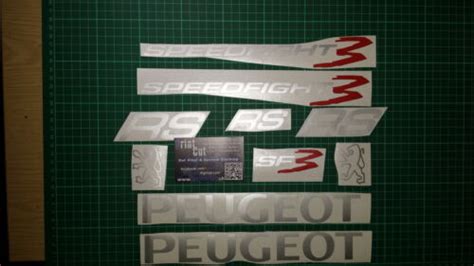 Peugeot Speedfight Rs Decals Stickers All Colours Available Ebay