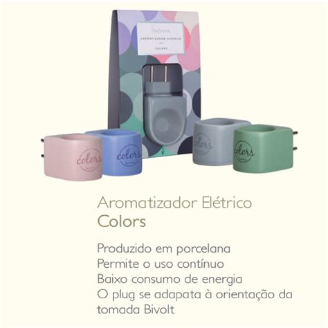 Difusor Aromatizador El Trico Original Porcelana Colors Azul Farma