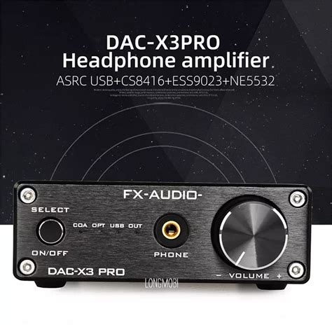 Dac FX Audio X3 Pro DAC Nghe Nhạc Lossless Chính Hãng