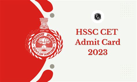 Hssc Cet Mains Admit Card Out Group C Admit Card Link