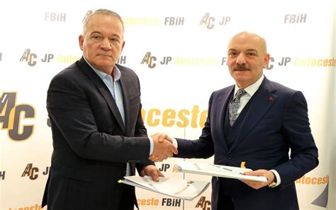 Bosnia S Autoceste FBiH Cengiz In 362 Mln Euro Deal For Corridor Vc