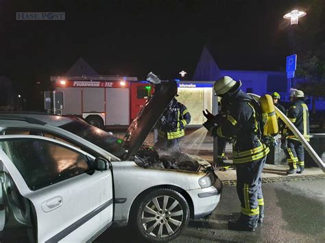 PKW gerät in Melle während der Fahrt in Brand - hasepost.de