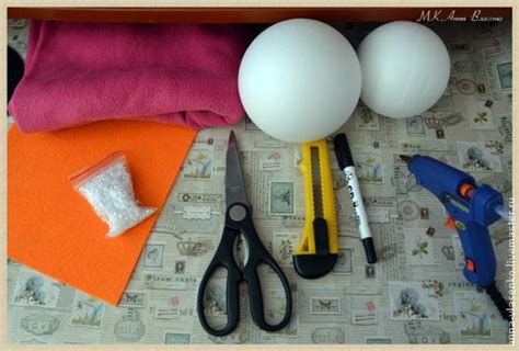Снеговики из пенопластовых шариков. Мастер-класс - Russian-Handmade.com