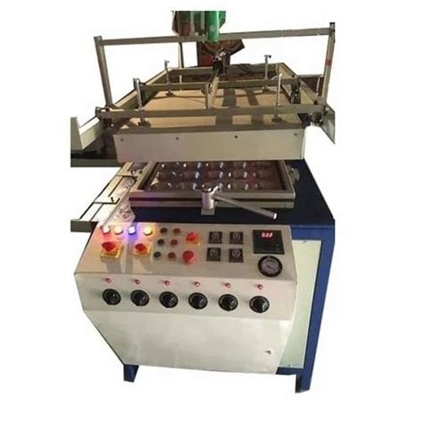 Semi Automatic Single Phase Semi Automatic Thermocol Plate Making