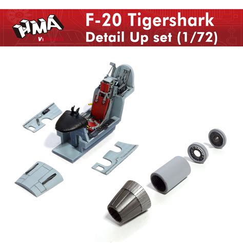 F 20 Tiger Shark Prototype Unit 2 3 Detail Up Set HLJ