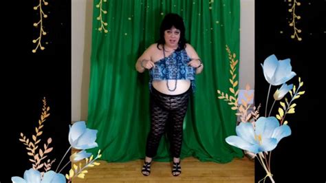 Domitra Dazzle Fat Milf Retro Exotic Dance Big Ass Lace Manyvids