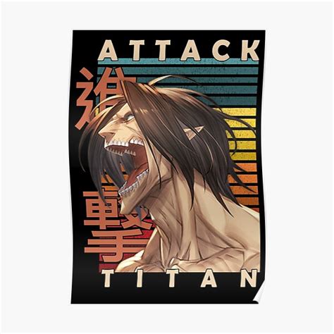 "Eren Yeager Titan Form Attack on Titan Shingeki no Kyojin Anime Manga ...