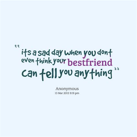 Sad Quotes Best Friend. QuotesGram