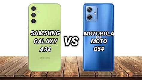 Samsung Galaxy A34 VS Motorola Moto G54 Full Comparison Which One