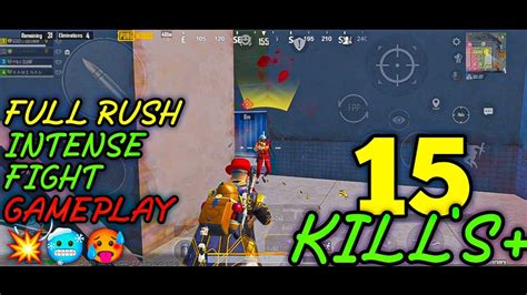 LIVIK FULL RUSH FIGHT GAMEPLAY 15 KILL S PUBG MOBILE BGMI FASTEST