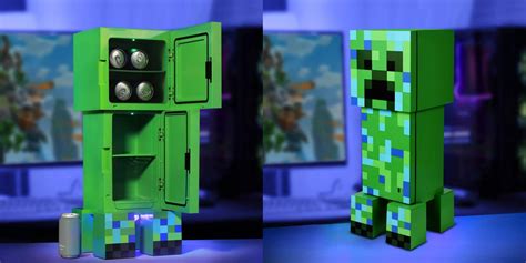 The Minecraft Creeper Mini Fridge Is Now Available At