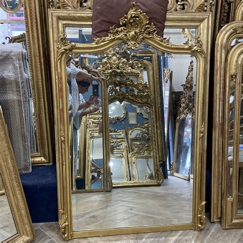 Miroir Louis XV Ref5090 140X95 Cm MIROIRS ANCIENS