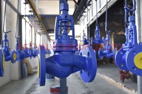 Din Gs C Handwheel Operated Cast Steel Bellows Seal Globe Valve