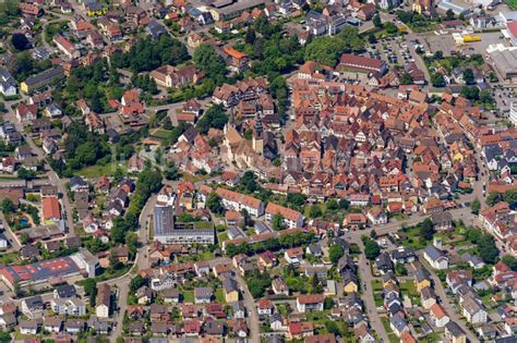 Luftbild Haslach Im Kinzigtal Stadtansicht Vom Innenstadtbereich In