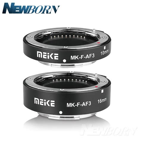 Meike Mk F Af Metal Auto Focus Macro Extension Tube Mm Mm For