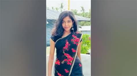 Amala Shaji Cute Saree Reels😍 Youtube