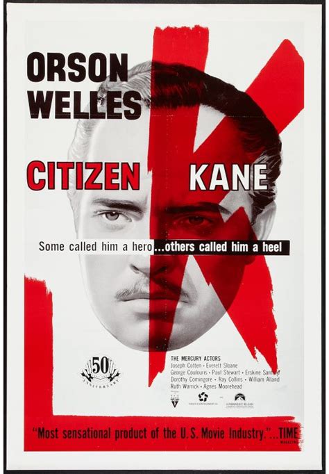 Citizen Kane (1991) – Original 50th Anniversary One Sheet Movie Poster ...