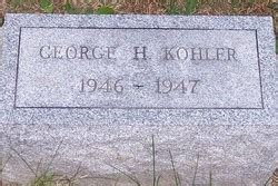 George H Kohler Find A Grave Memorial