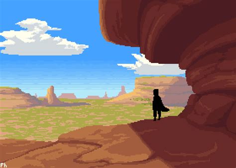 Pixel Landscape Gif