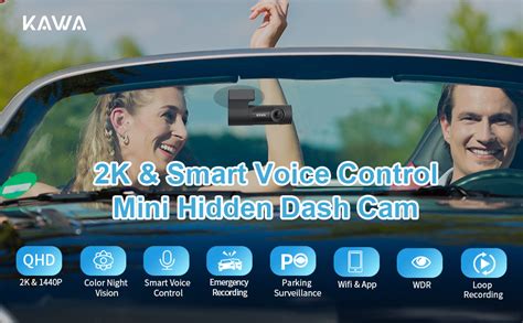 Mua Dash Cam K Kawa Wifi Dash Camera For Cars P With Hand Free