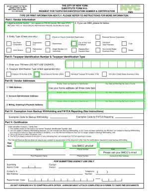 Fillable Online Bmcc Cuny Substitute Form W Nyc Draft Bmcc Cuny