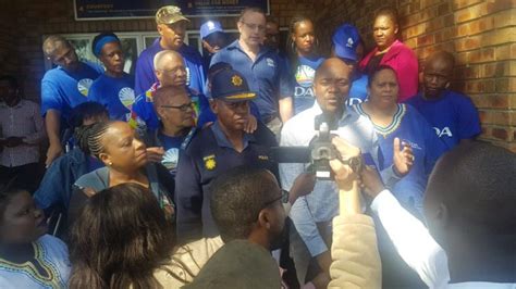 Maimane Accompanies Victims Of Mpumalanga Sex For Jobs Scandal To Lay