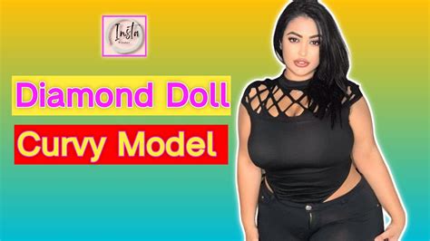 Miss Diamond Doll Canadian Plus Size Curvy Model Curvy Outfits Fashion Model Wiki