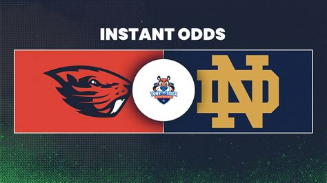 Sun Bowl Odds: Oregon State vs Notre Dame Lines, Spread, Schedule