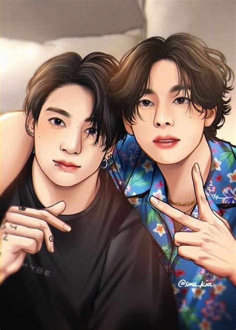 𝐓𝐚𝐞𝐊𝐨𝐨𝐤 𝐅𝐚𝐧𝐀𝐫𝐭𝐬 𝐁𝐄𝐆𝐈𝐍 Fanficcion Dibujo de parejas Taekook