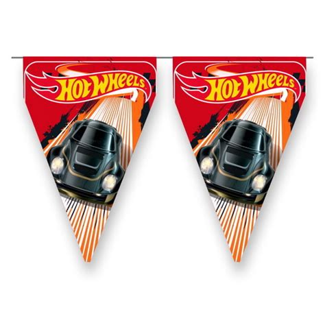 Vlaggenlijn Hot Wheels Alles Voor Een Kinderverjaardag Feestartikelen Be