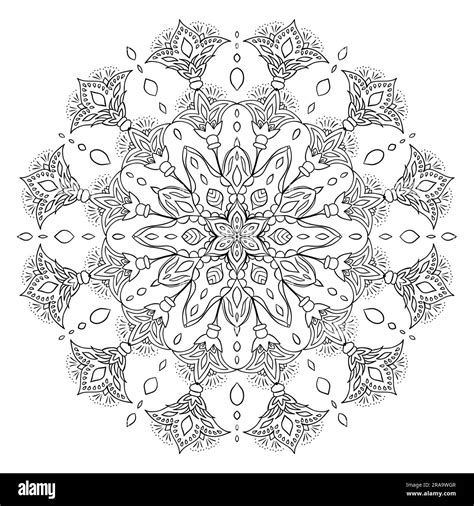 Mindfulness Coloring Page Cut Out Stock Images And Pictures Alamy