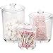 Amazon Hipiwe Clear Plastic Apothecary Jars With Lid Large Size