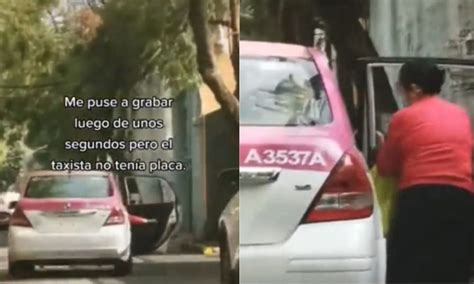 Taxi Sin Placas No Dejaba Bajar A Dos Mujeres Automovilistas Denuncian En Redes