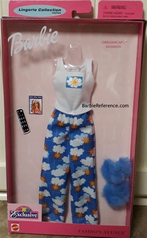Fashion Avenue Toys R Us Lingerie Collection 2000 Barbie Reference