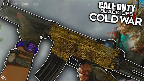 Call Of Duty Black Ops Cold War Zombies Gold Viper Showcase On The