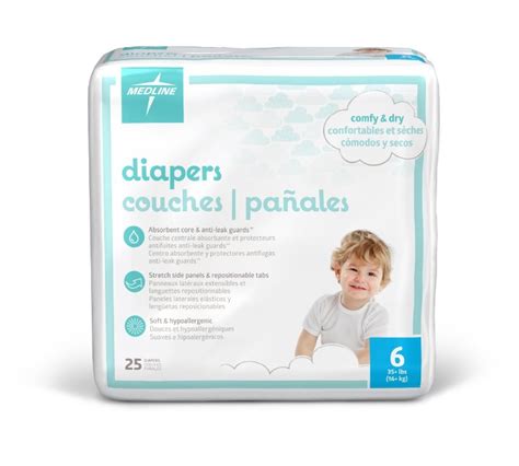 Bulk Disposable Baby Diapers - Size 6, 25 Count - DollarDays