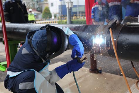 Pgn Subholding Gas Pertamina Lakukan First Welding Infrastruktur Pipa